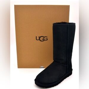 UGG Womens Classic Tall II Boots | Black | 1016224-BLK | Authentic New
